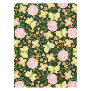 Blume der Schmetterlinge Tischdecke