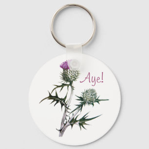 Blume der schottischen Unabhängigkeit Keyring Schlüsselanhänger