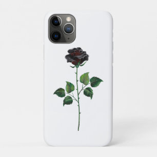 Blume der schwarzen Rose Case-Mate iPhone Hülle