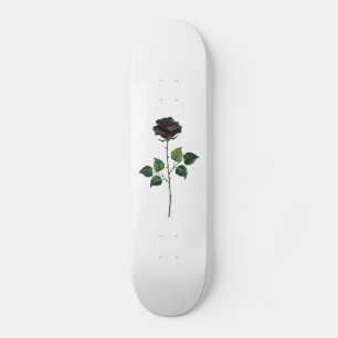 Blume der schwarzen Rose Skateboard