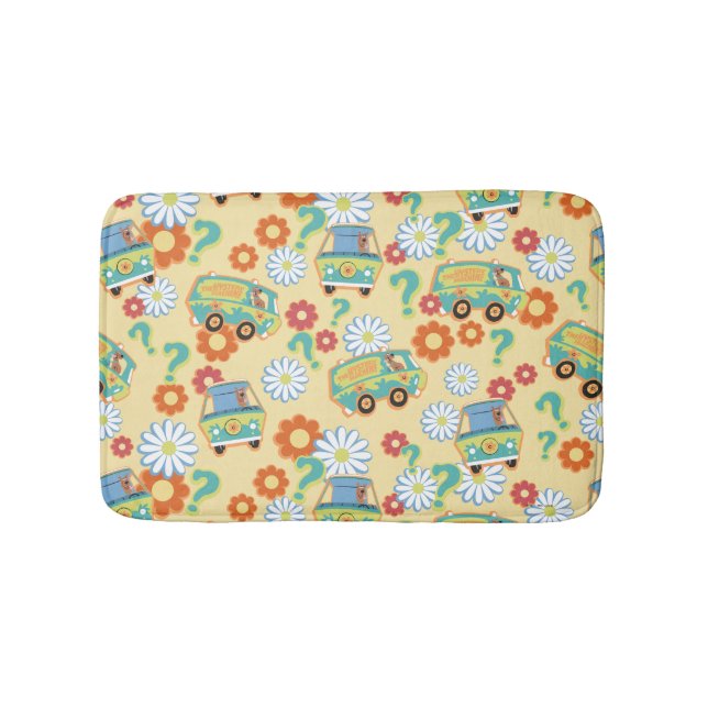 Blume der Scooby-Doo-Mystery-Maschine Badematte (Vorderseite)