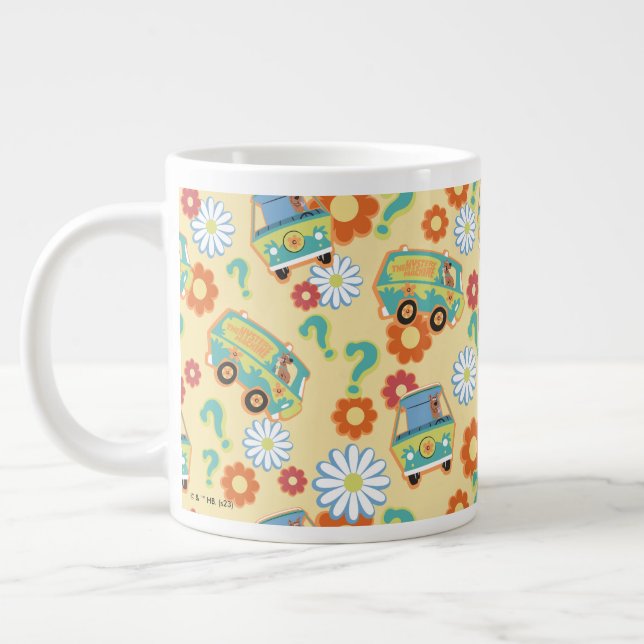 Blume der Scooby-Doo-Mystery-Maschine Jumbo-Tasse (Links)