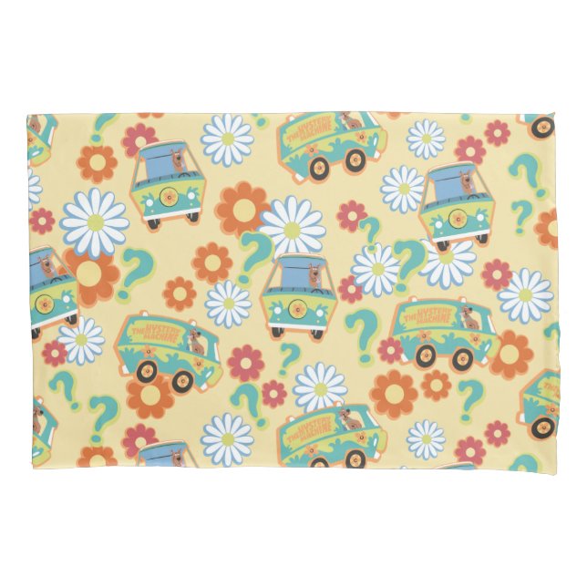 Blume der Scooby-Doo-Mystery-Maschine Kissenbezug (Vorderseite)