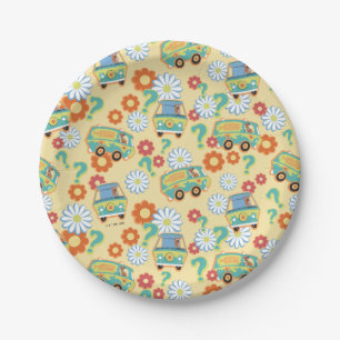 Blume der Scooby-Doo-Mystery-Maschine Pappteller