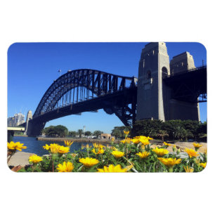 Blume der Sydney-Brücke Magnet