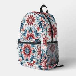 Blume der Unabhängigkeit Bedruckter Rucksack