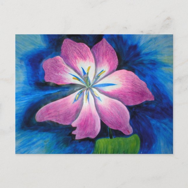 Blume der Vergebung Postkarte (Vorderseite)