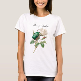 Blume der Vintagen botanischen Mama T-Shirt