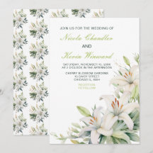 Blume der Weißen Lilie