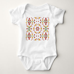 Blume des Atomkerns Vintag Baby Strampler