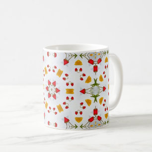 Blume des Atomkerns Vintag Kaffeetasse