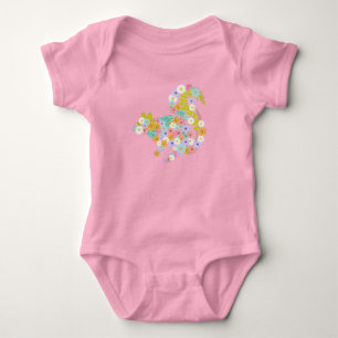 Blume des Blumeneichhörnchens Hübsch Baby Strampler