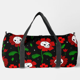 Blume des Blumenschädels Duffle Bag