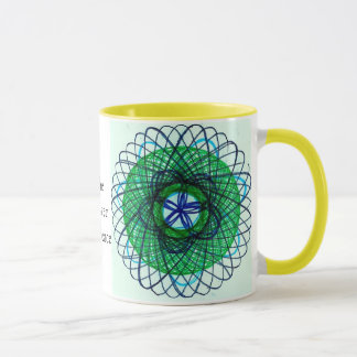 Blume des Friedens Tasse