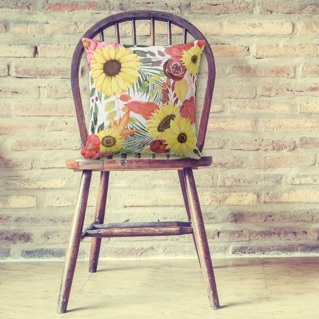 Blume des frühen Herbstes Kissen (Von Creator hochgeladen)