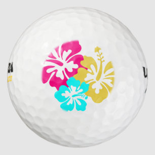 Blume des hawaiianischen Hibiskus Golfball