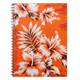 Blume des hawaiianischen Hibiskus Hintergrund Notizblock