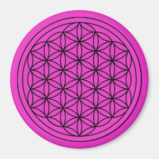 Blume des Heiligen Geometriemagazins Magnet