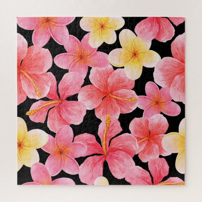 Blume des Hibiskus Plumeria (Vertikal)