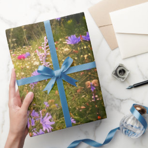 Blume des Kerns Geschenkpapier
