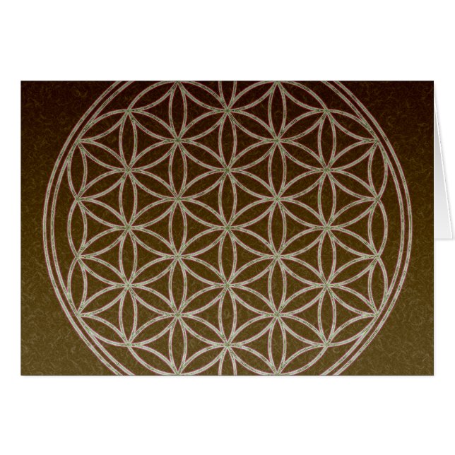 Blume des Lebens (Vorderseite (Horizontal))