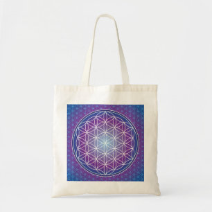 BLUME DES LEBENS - AMETHYST TRAGETASCHE