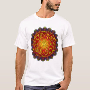 Blume des Lebens - Apophysis Mandala I + Ihre Idee T-Shirt