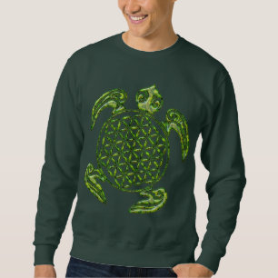 Blume des Lebens / Blume des Lebens - Schildkröte Sweatshirt
