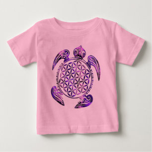 Blume des Lebens / Blume des Lebens - Schildkröten Baby T-shirt