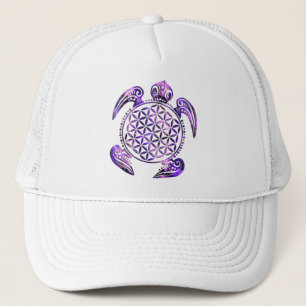Blume des Lebens / Blume des Lebens - Schildkröten Truckerkappe