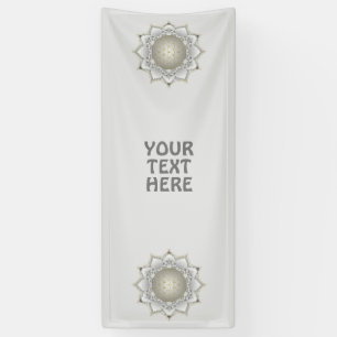 Blume des Lebens - Blüten Mandala 1 Banner
