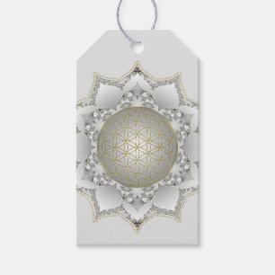 Blume des Lebens - Blüten Mandala 1 Geschenkanhänger