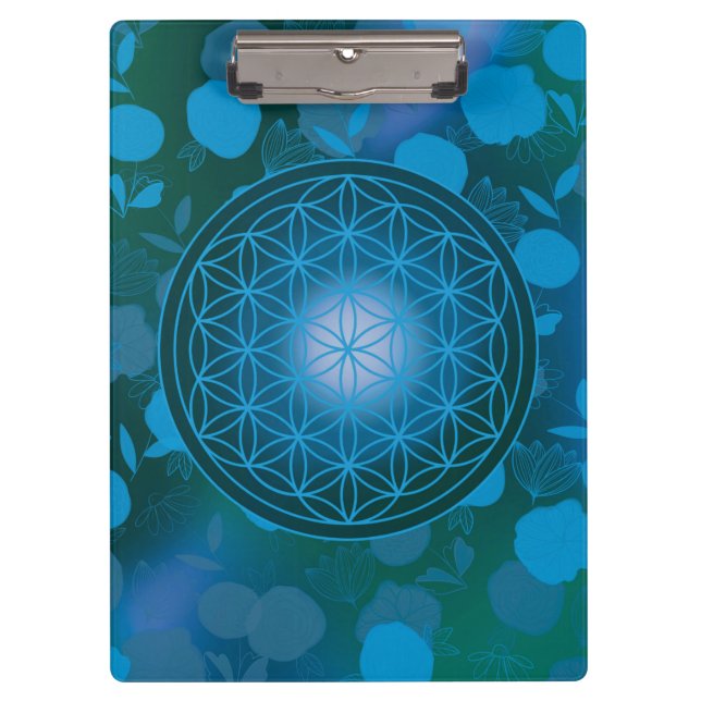 Blume des Lebens, Chakra, Zen, Klemmbrett (Vorderseite)