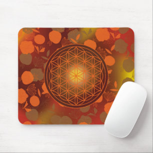 Blume des Lebens, Chakra, Zen, Mousepad