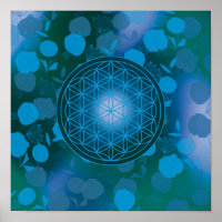 Blume des Lebens, Chakra, Zen,
