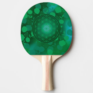 Blume des Lebens, Chakra, Zen, sakraler geometrisc Tischtennis Schläger