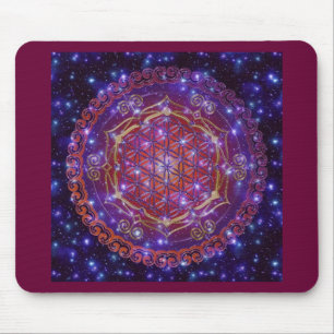 BLUME des Lebens/des Lebens-Lebens des Lebens Orna Mousepad