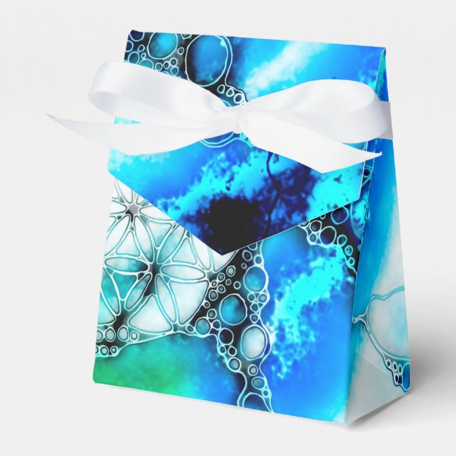 Blume des Lebens - farbenfroh 2 Geschenkschachtel (Vorderseite)