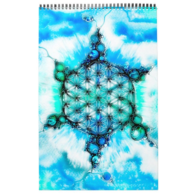 Blume des Lebens - farbenfroh 3 Kalender (Titelbild)