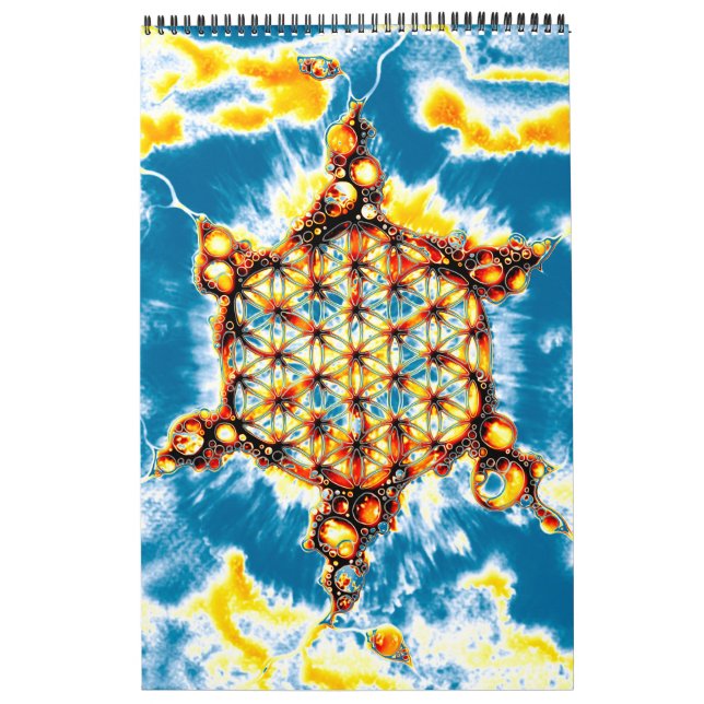 Blume des Lebens - farbenfroh 5 Kalender (Titelbild)