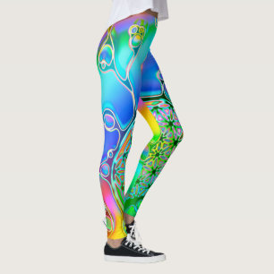 Blume des Lebens - Farbige Wege 1 Leggings