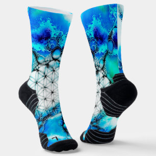 Blume des Lebens - Farbige Wege 2 Socken
