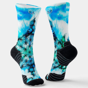 Blume des Lebens - Farbige Wege 3 Socken