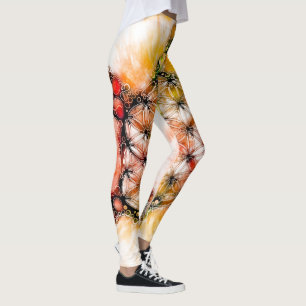 Blume des Lebens - Farbige Wege 4 Leggings
