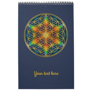 BLUME DES LEBENS - Fraktal Blossom 1 Kalender