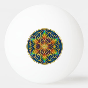 BLUME DES LEBENS - Fraktal Blossom 1 Tischtennisball