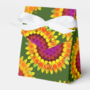 Blume des Lebens - geometrisches Blossom 4 Geschenkschachtel