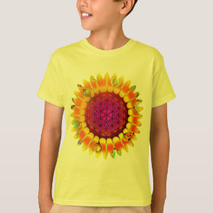Blume des Lebens - geometrisches Blossom 4 T-Shirt