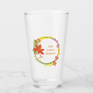 Blume des Lebens Glas