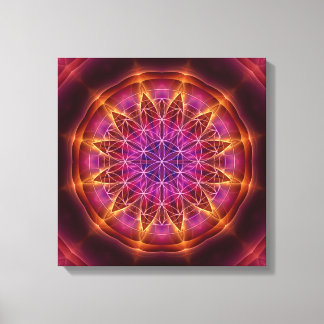 "Blume des Lebens", "heilige Geometrie", Mandala, Leinwanddruck